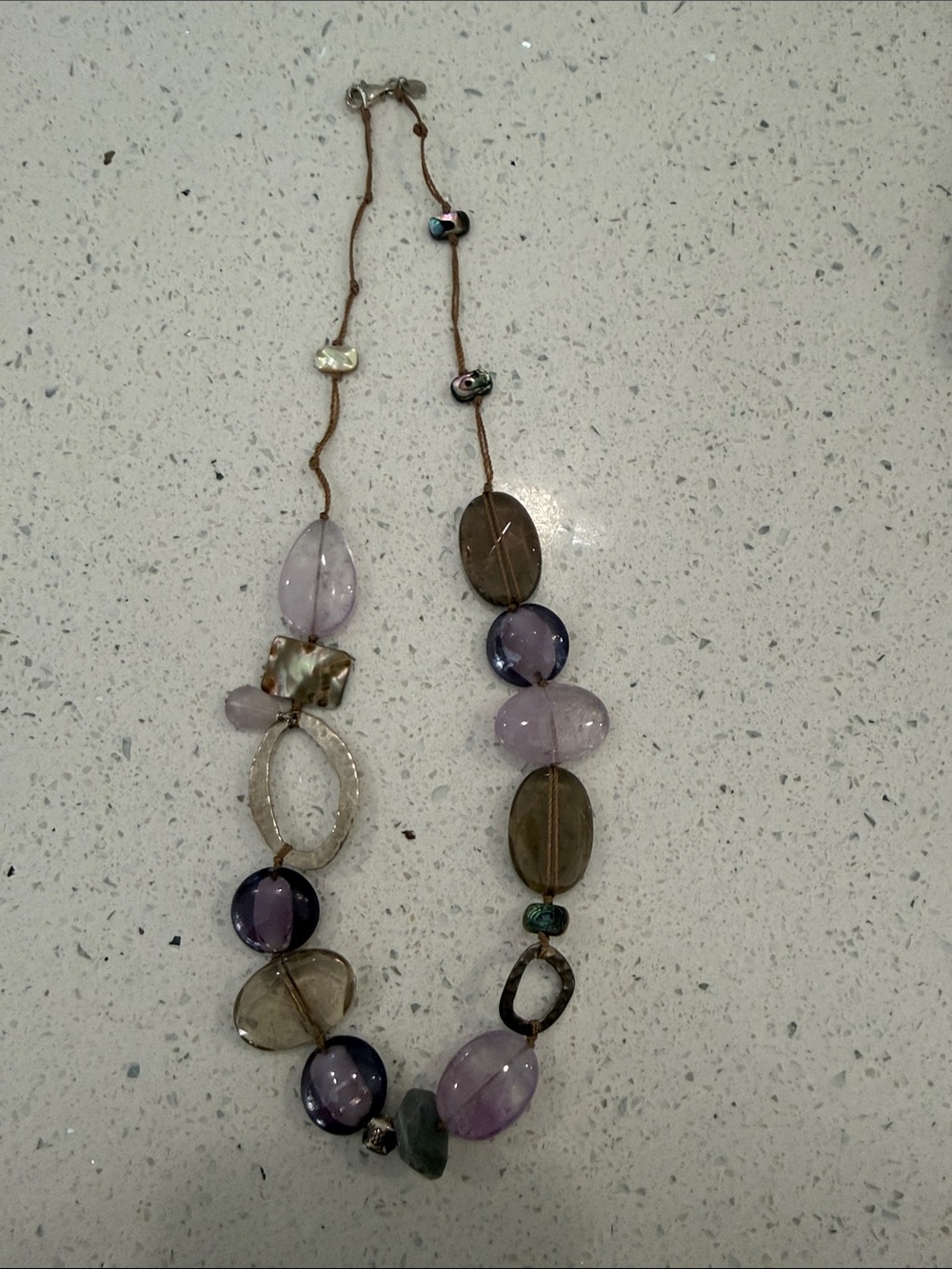 Silpada amethyst necklace “retired”